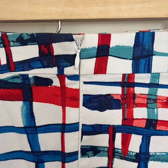 Kate Spade Saturday Utility Pocket Skirt in Painted Plaid - Picture 5 of 7